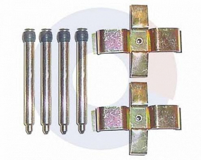 CARRAB BRAKE PARTS 2225 -  Комплектующие, колодки дискового тормоза